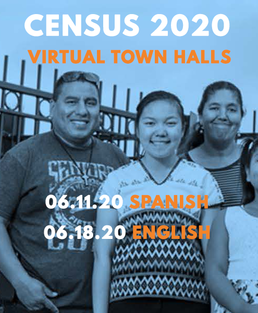 Census 2020 Virtual Town Halls 