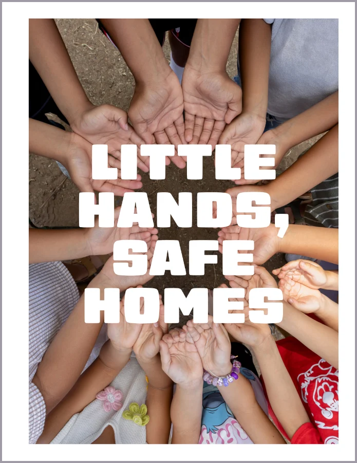 LIttle Hands, Safe Homes cover page